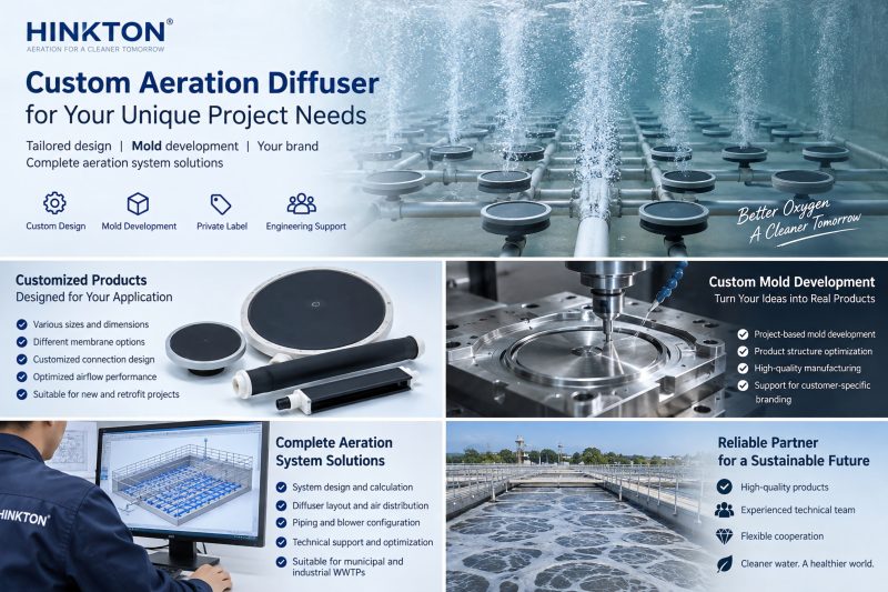 Custom Aeration Diffuser & Complete Aeration System Solutions